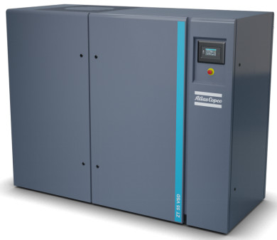 Atlas ZR37-55VSD compresor de aire de tornillo libre de aceite para la seguridad y fiabilidad del producto