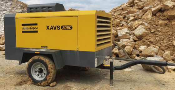 Compresor portátil XAVS206C La mejor solución para compresión portátil y de aire en aplicaciones industriales