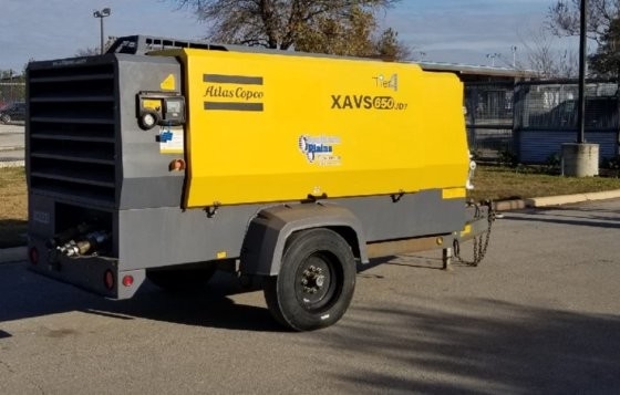 XAVS 650 compresor portátil para carga completa 2000 rpm portátil