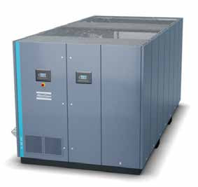Tecnología inteligente de inyección de aceite y motor IE4/IE5 en el compresor de aire de tornillo Atlas de la serie GA110VSD++-GA315VSD+