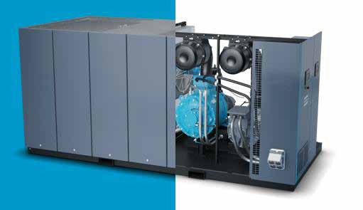 Tecnología de inyección inteligente para ahorrar energía GA90+-315+(VSD+),GA200-250HYBRID+ Compresor de aire de tornillo Atlas