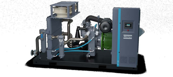 ZT90-160 ((VSD) Atlas Copco Compresor de aire sin tornillo de aceite para industrias críticas