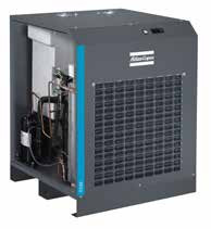 Controlador digital de secador Atlas Copco F6-400 con pantalla de punto de rocío de presión para una fácil monitorización