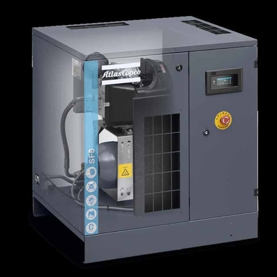 Compresor sin aceite SF 1-6 de Atlas Copco silencioso
