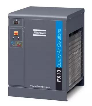 Secador de aire comprimido refrigerado de 230 V para el tratamiento industrial del aire