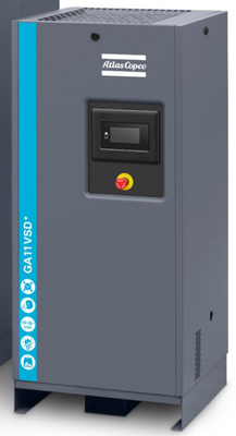 Compresor de aire de tornillo Atlas VSD Plus ga7vsd+ La elección superior para la eficiencia y fiabilidad del aire comprimido