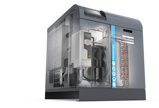 Los secadores refrigerados Atlas FD100-300VSD La solución avanzada para la protección contra la humedad