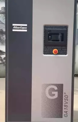 Aliado de aluminio y enfriamiento por aire forzado Atlas VSD Plus GA18VSD+ para enfriamiento avanzado