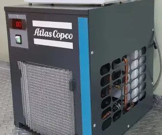 Aire limpio para una producción segura Atlas enfría los secadores de aire comprimido F6