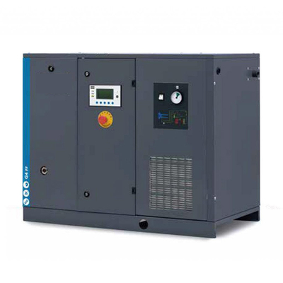 Potente compresor de aire de tornillo giratorio de aluminio Atlas G4 de 50 a 60 Hz con seguridad