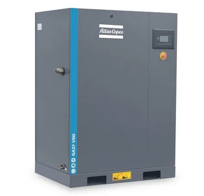 Compresor de aire Atlas GA 30-90 VSDiPM Sistema de transmisión innovador y diseño del inversor para ahorrar energía