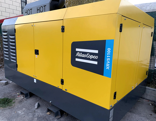 Compresor de aire portátil eléctrico amarillo / negro XRVS1100 digital