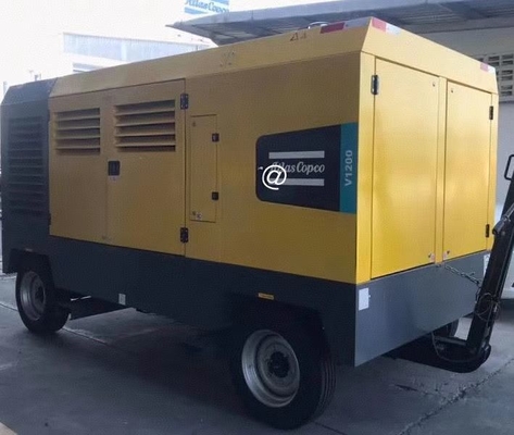 Compresor portátil amarillo V1200 pantalla digital apagado automático para aplicaciones de trabajo pesado