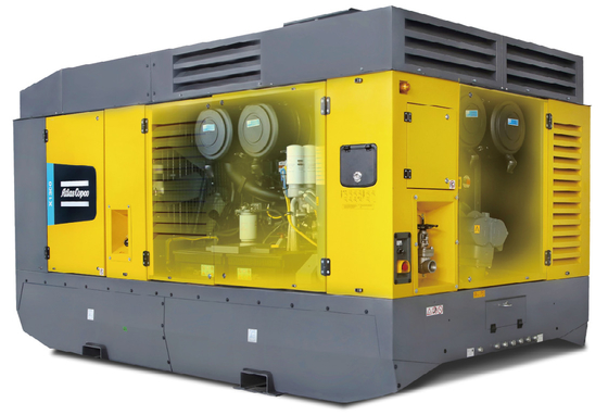 Compresor portátil Atlas Copco X1300 Control inteligente para aplicaciones de alta presión