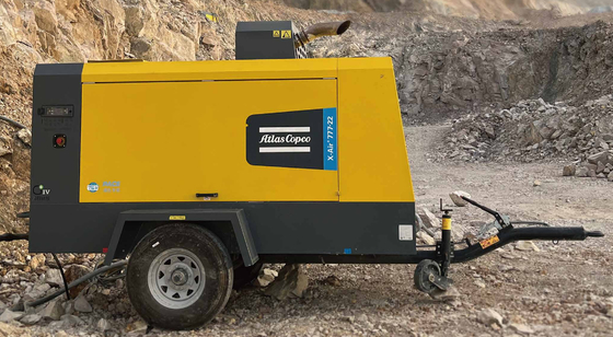 X-AIR+ 777-22 Compresor portátil eléctrico hecho sin esfuerzo con apagado automático