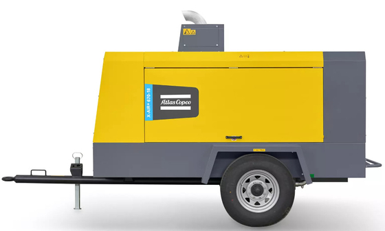 Compresor portátil Atlas X-AIR+670-18 combinación perfecta de fiabilidad y eficiencia para su negocio