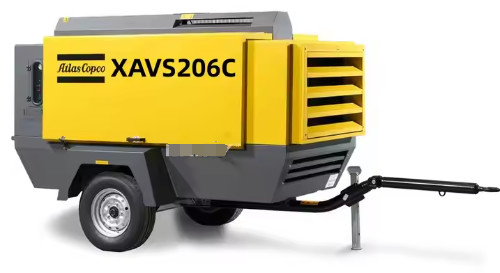 Compresor portátil industrial XAVS206C con apagado automático y 12,5 M3/min FAD