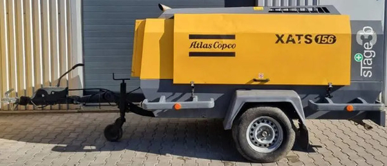 Compresor portátil XATS156C con color amarillo y presión nominal de 10,3 bares