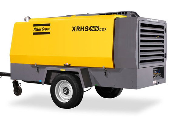 Compresor portátil eléctrico XRHS666C con 18,6 M3/min FAD