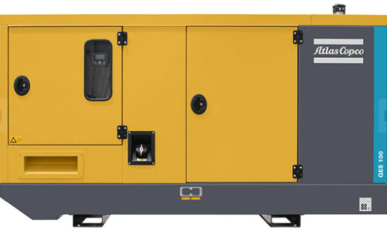 70 dB Nivel de ruido Generador de energía eléctrica QES100 2920*1120*1650 Mm para una salida de energía estable y constante