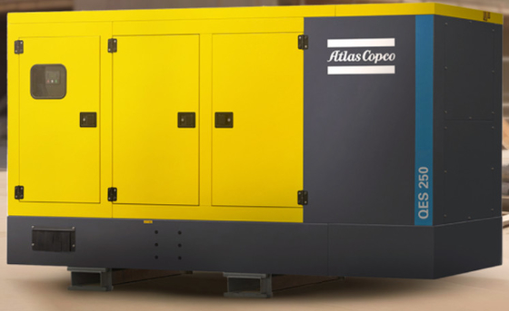 Generador eléctrico de arranque QES250 con motor diésel de bajo ruido 73DB