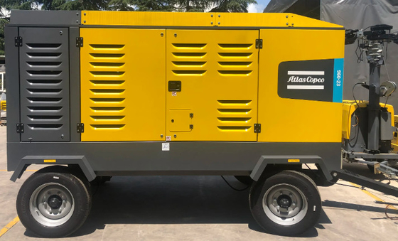 Fuente de energía eléctrica Compresor portátil X-AIR 960-23 Carga completa 2040/1880 Rpm Tipo de motor Cummins para aplicaciones industriales y en el sitio
