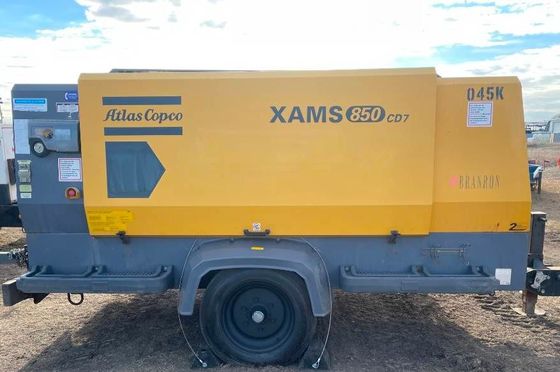 Compresor portátil amarillo de 195 Kw XAMS850Cd con diseño portátil