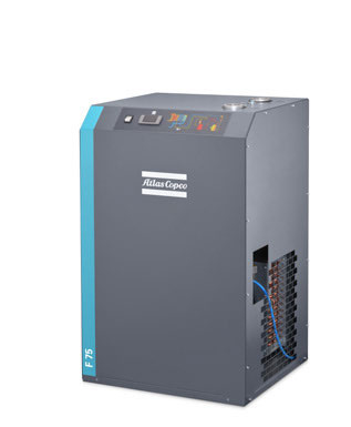 Fría con refrigerante Secaras de aire comprimido F120 Atlas Aire limpio