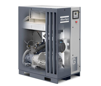 AC Power Ga55+, compressor de aire rotativo de tornillo Atlas inyectado con aceite 55kw