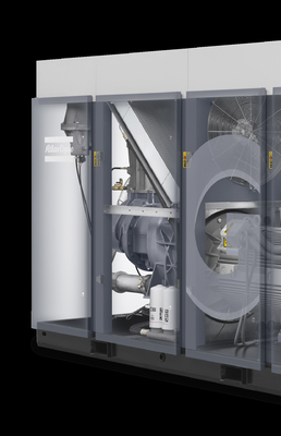 Refrigerador de aire con inyección de aceite rotativo Atlas tornillo compresor de aire Atlas 160kw Ga160+ 60hz
