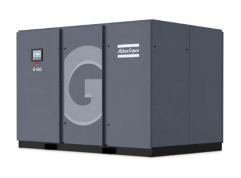 Compresor de aire giratorio de tornillo Atlas de 250kw 60hz con inyección de aceite Ga250+