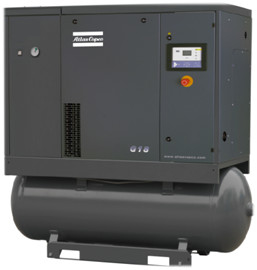 Compacto G18 Compresor de aire de tornillo Atlas con inyección de aceite de 18kw Económico
