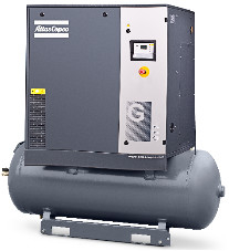Compresor de aire de tornillo Atlas Serie G 11kw G11 Presión de trabajo 7.5-13bar