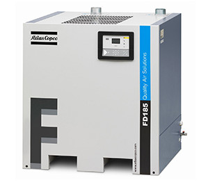 F140 Secador de refrigerante Atlas, secador de aire refrigerado de 140 l/s Aire limpio 1674W