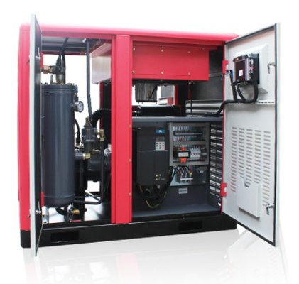 COMPRESOR DE AIRE ROTATORIO DEL TORNILLO DEL IMÁN PERMANENTE DE 30HP 22KW CON EL INVERSOR DE VSD
