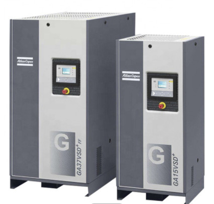 Compresor de aire de tornillo VSD + Atlas G45VSD + FF 45kw Construido en el secador