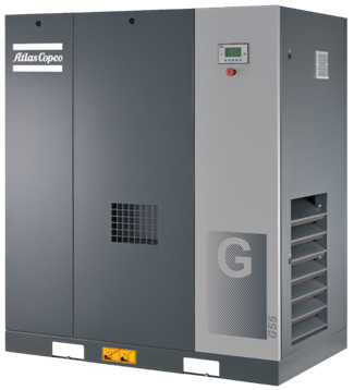 Compresor de aire de tornillo Atlas GA75VSD+ FF 75kw Construido en el secador