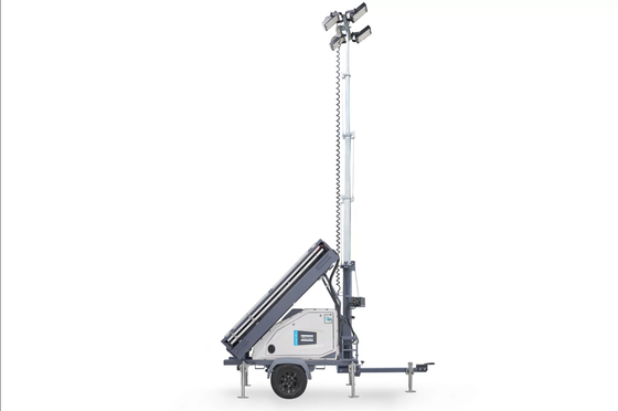 Maximice su productividad con la torre de luz eléctrica La mejor solución de iluminación HiLight MS5