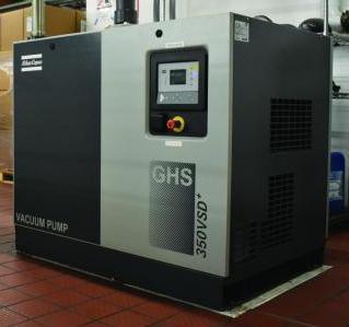 Bomba de vacío de aire acondicionado de 16 L de volumen de aceite GHS 350 VSD+ para aplicaciones profesionales y de trabajo pesado