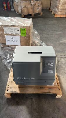 Compresor de aire de tornillo sin aceite LFx2.0-10 9.1 M3/h Compresor de tornillo libre de aceite para operación industrial continua