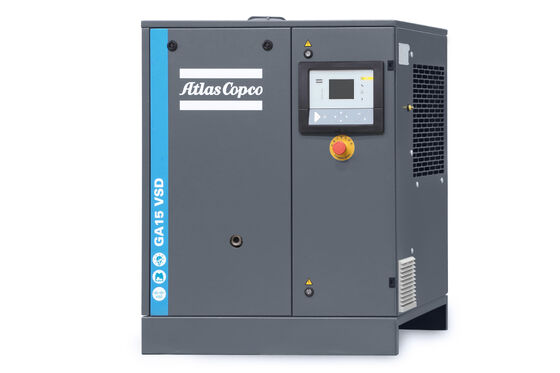Compresores de aire industriales GA serie GA15VSD Presión de 4 a 10 bar Frecuencia de 50 Hz para un rendimiento constante