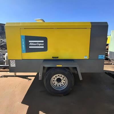 Compresor portátil con motor Yuchai X-AIR 500-17 adecuado para obras de construcción y tareas pesadas