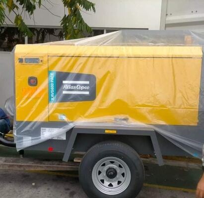 Compresor portátil XAVS600 PACE con refrigerante de nivel 3 de etapa IIIA diseñado para el suministro de aire