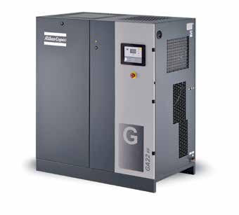 Ga90 Compresor de aire con inyección de aceite rotativo Atlas compressor de aire de tornillo