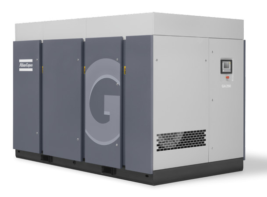 Compresor de aire rotativo de tornillo Atlas de 50 Hz 200kw Ga200+
