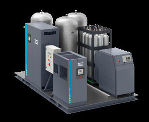 OGP 200 Atlas PSA Generador de nitrógeno de tamaño 4000x4000x3300 mm