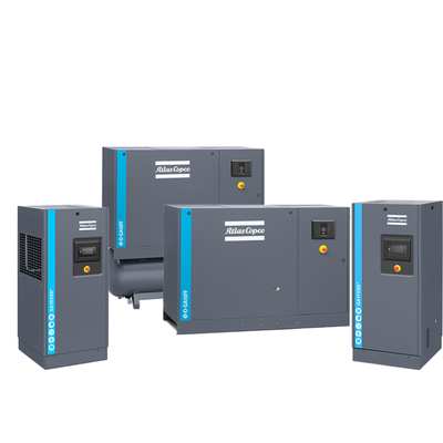 Compresor de aire de tornillo de Atlas con inyección de aceite Vsd Plus Ga37-110 Vsd+ 37-110kw