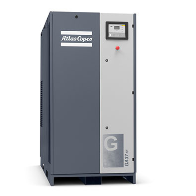 Compresor de aire de tornillo GA37+ de la serie GA 50Hz 37kw con sistema de bloqueo de entrada inteligente SIL
